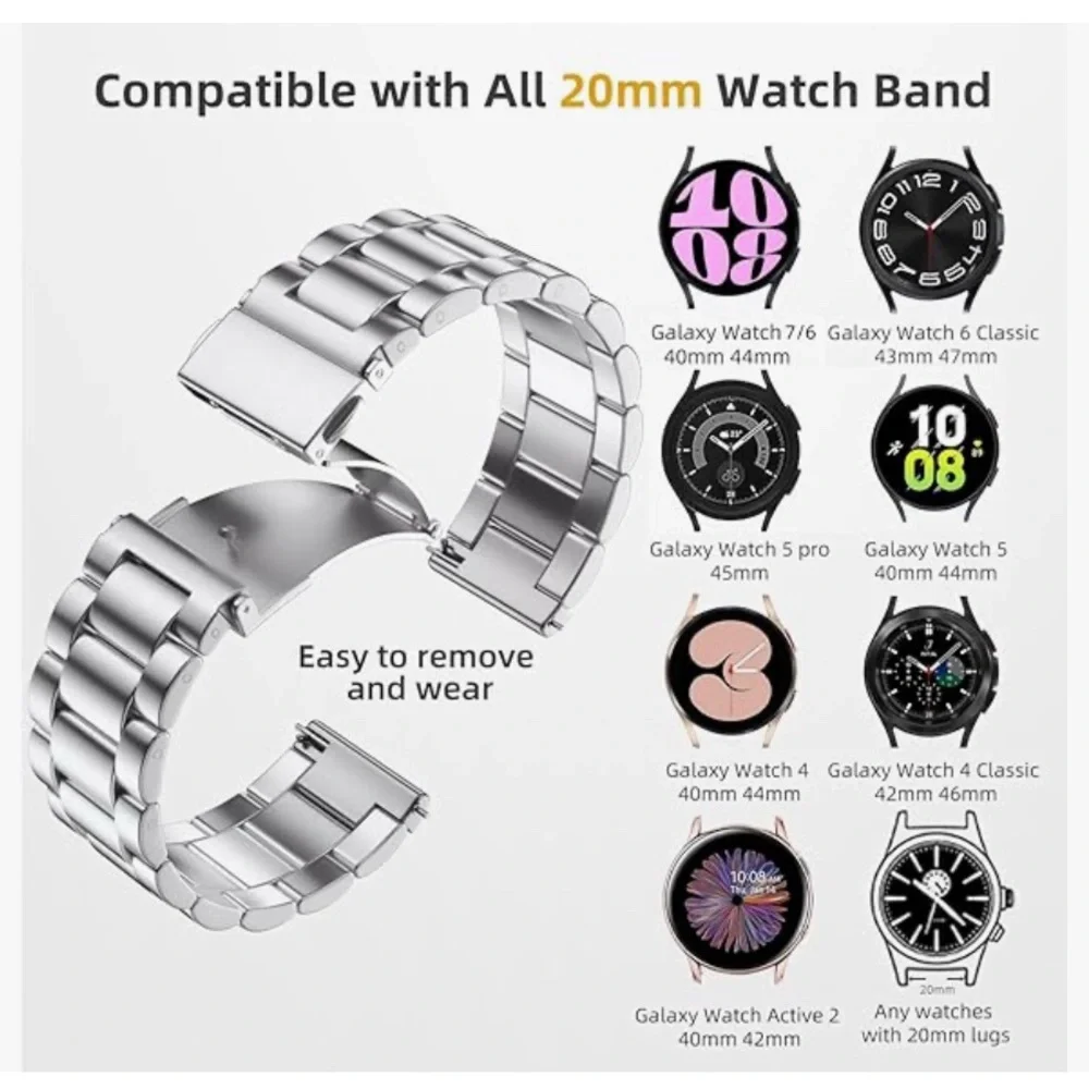 Silver Stainless Steel Watch